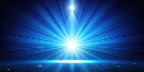 Shining light with a blue glow color, blue, glow, light, shiny, vibrant, luminous, radiant, illuminated, bright, beam