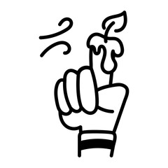 Panellets icon in hand drawn style 

