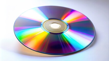 CD DVD disc isolated on background, technology, data storage, media, digital, multimedia, information, disc, music, video