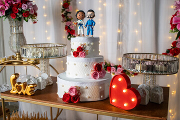 Bolo de casamento Jiu-jitsu