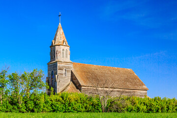 Old Weathered Church