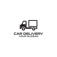Modern Car Delivery Logo Design
