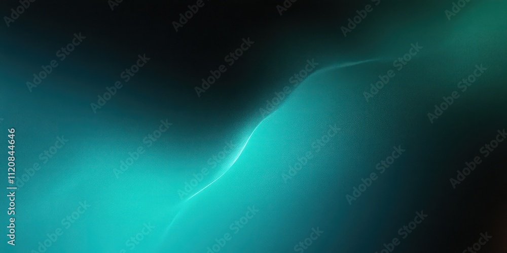 Aufkleber teal black gradient abstract background smooth light texture vibrant noise modern design soft glow c