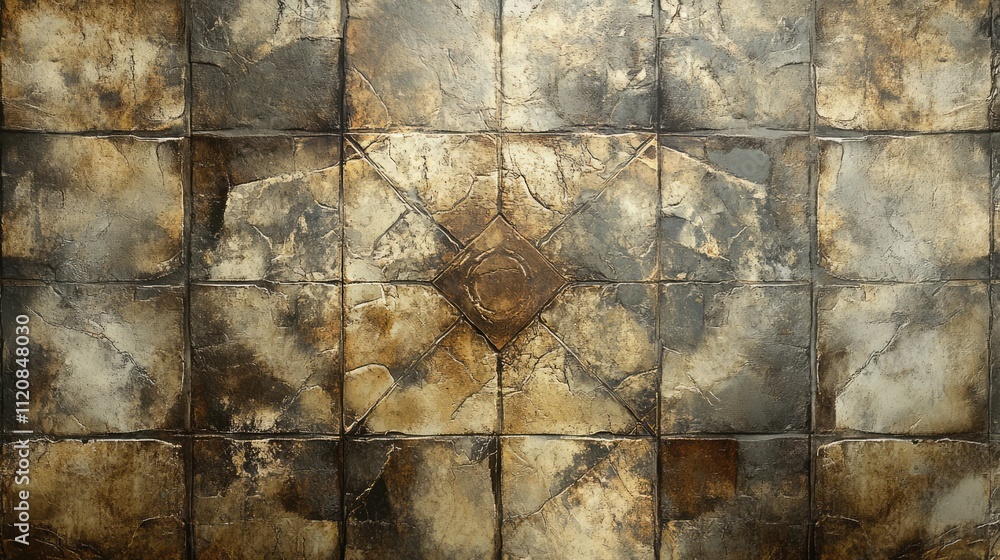Poster textured wall design featuring abstract patterns in earthy tones suitable for backgrounds and decora