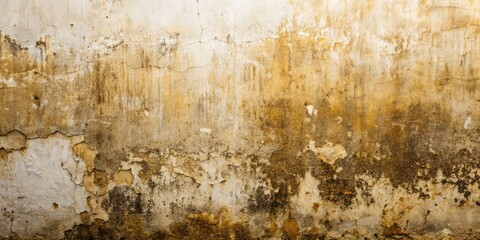 Fototapeta premium Grungy Wall Texture, Dirty Brick Background, Urban Decay, Weathered Surface, Rough Wall, Aged Concrete, Distressed Texture, Building Facade, Architectural Photography