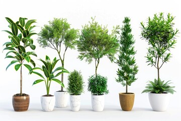 Obraz premium green plant isolated