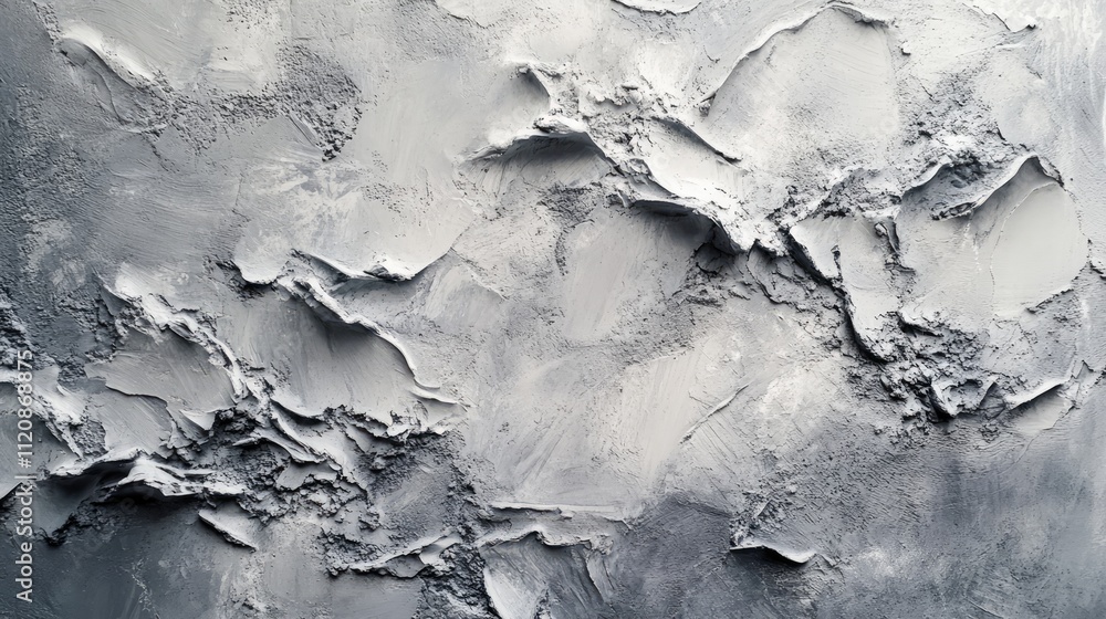 Poster gray textured concrete wall surface with weathered finish showcasing modern loft style for versatile
