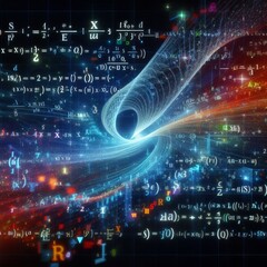 Obraz premium 49 Evolving Equations Mathematical equations gradually transform