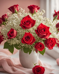 Obraz premium fresh bouquet gift, new year bouquet gift, valentine’s day bouquet, wedding bouquet gift, Diwali bouquet, Eid bouquet gift, mother’s day bouquet, favorite bouquet gift, festive bouquet for new year, r