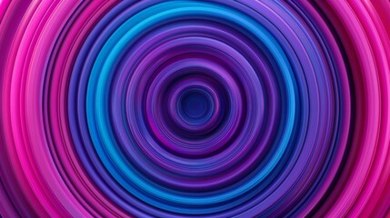 Obraz premium Vibrant abstract circular pattern