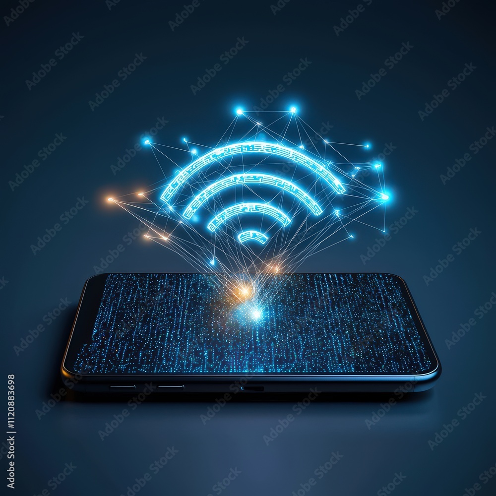 Poster a digital representation of free internet access as a basic right.