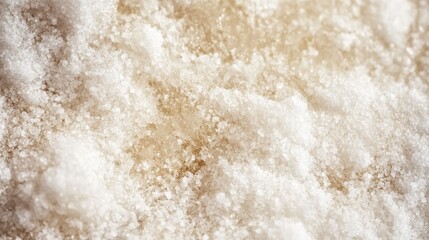 Obraz premium Natural sea salt crystals resulting from evaporation in salt ponds showcasing texture and purity in Fleur De Sel province.