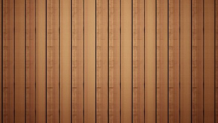 Obraz premium Seamless Wooden Wall Background, Woven Texture, Brown Wood Planks, Vertical Pattern, High-Resolution Texture for Design Projects