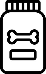 Animal Medicine Line Icon
