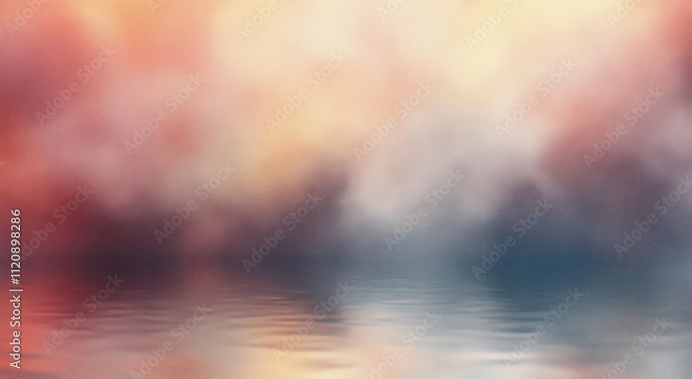 Poster pastel gradient background abstract texture soft focus dreamy light diffusion modern design canvas p