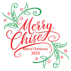 Happy Christmas Vector illustration