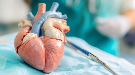 Organ donation illustration: Lifesaving act of donating organs, symbolic representation of hope and renewal, bridging the gap between life and death for those in need.