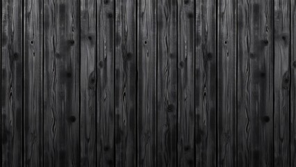 Fototapeta premium Elegant Black & White Wood Grain Seamless Pattern, Vertical Stripes, Vintage Rustic Texture Wallpaper Background