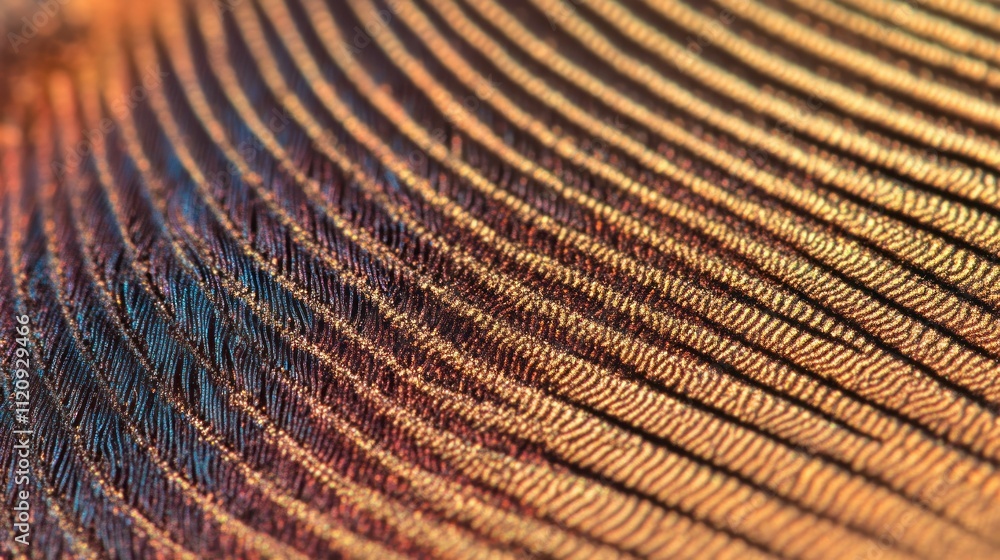 Poster close-up of intricate patterns resembling a textured surface.