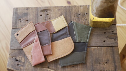 革製品。こだわりの手仕事。