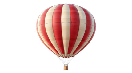 Obraz premium hot air balloon isolated on white background