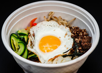 Authentic Korean Bibimbap – A Flavorful Harmony in a Bowl