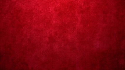 Luxurious Red Velvet Fabric Texture, Valentine's Day Background, Top View, Copy Space
