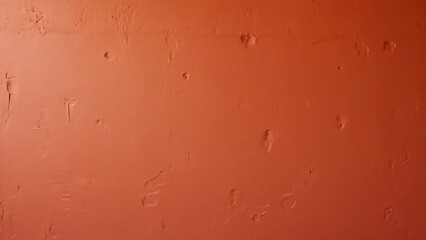 Fototapeta premium Textured Terracotta Red Wall, High-Resolution Background Image