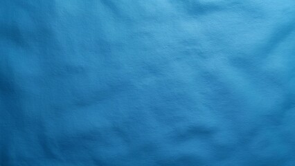 High-Resolution Blue Felt Background, Top View Flat Surface Texture