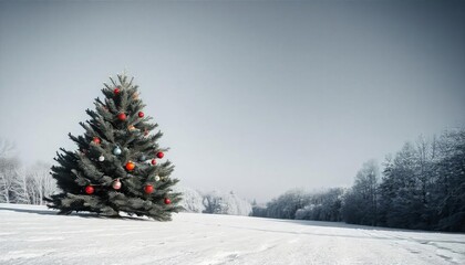 Fototapeta premium Elegant Holiday-Themed Background for Christmas and Winter Designs