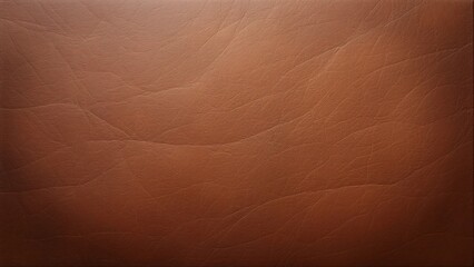 Close-up Brown Leather Texture Background, Grainy Natural Skin with Copy Space for Design