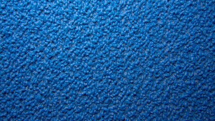 Seamless Blue Carpet Texture, Top View, Shiny Felt Fabric Background for Design Projects