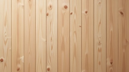 Fototapeta premium Light Brown Wooden Background, High-Resolution Texture of Light Wood Grain for Interior Design and Wallpaper