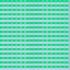 Illustration classic green and pink on plaid pattern, gingham check seamless pattern, repeats pattern texture background. 