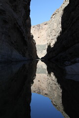 Santa Elena Canyon and the Rio Grande in Big Bend National Park, Texas