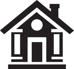 Home button icons. Home page Logo. Simple house symbol Icon. Building icon logo Design 