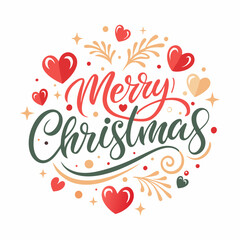 Happy Christmas Vector illustration
