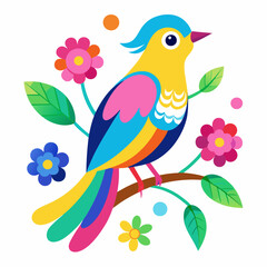 Obraz premium bird on branch