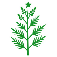  illustration of a Christmas tree