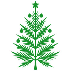  illustration of a Christmas tree