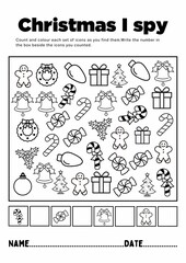 Perfect for building observation and counting skills while celebrating the holiday season. Download, print, and play anywhere!