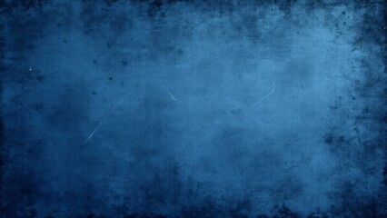 Obraz premium Seamless Dark Blue Grunge Texture, Grainy, Rough Paper Background for Design Projects
