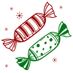 Christmas ornament vector illustration 