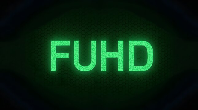 Futuristic Ultra High Definition Display