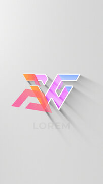 LGTBI Pride Corporate Elegant Vertical Logo Reveal MOGRT 26