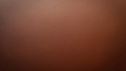 Fototapeta premium Close-Up Photorealistic Brown Leather Texture, Genuine Cowhide Background with Grainy Surface Detail for Design Projects
