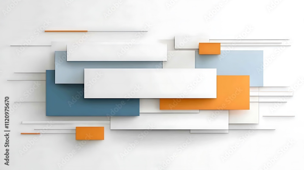 Poster minimalist office design dynamic geometric artwork and digital graphics for modern spaces