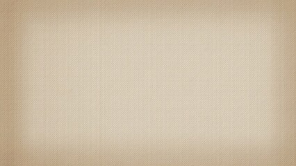 Fototapeta premium Beige Herringbone Linen Canvas Texture, Vintage Background with Copy Space