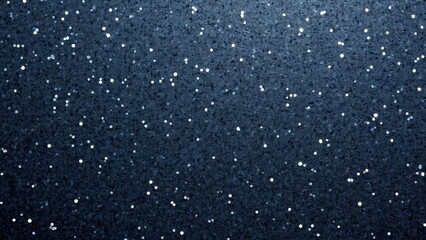 Fototapeta premium Shimmering Denim Blue Glitter Texture, Dark Gray & Navy Abstract Pattern Background