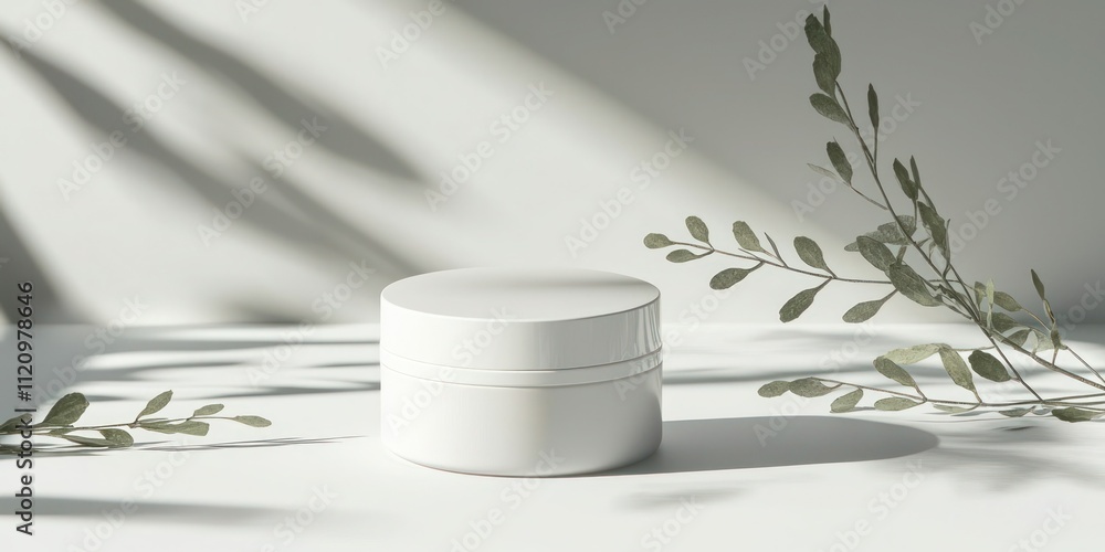 Poster professional studio shot of a product on a white background with soft shadows